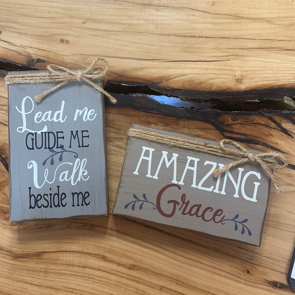 Decorative 4x6 signs